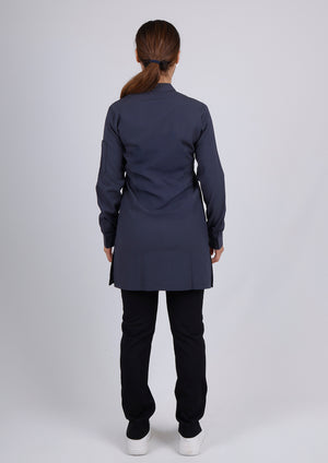 Emerald Gofre (Tesettür) - Antrasit (Tek Üst) - OksijenUniform