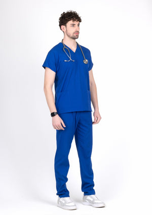 Klasik Premium - Saks Mavi (Tek Üst) - OksijenUniform