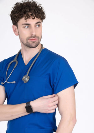 NeonPro - Saks Mavi (Tek Üst) - OksijenUniform