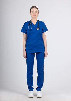 Klasik Premium - Saks Mavi (Tek Üst) - OksijenUniform