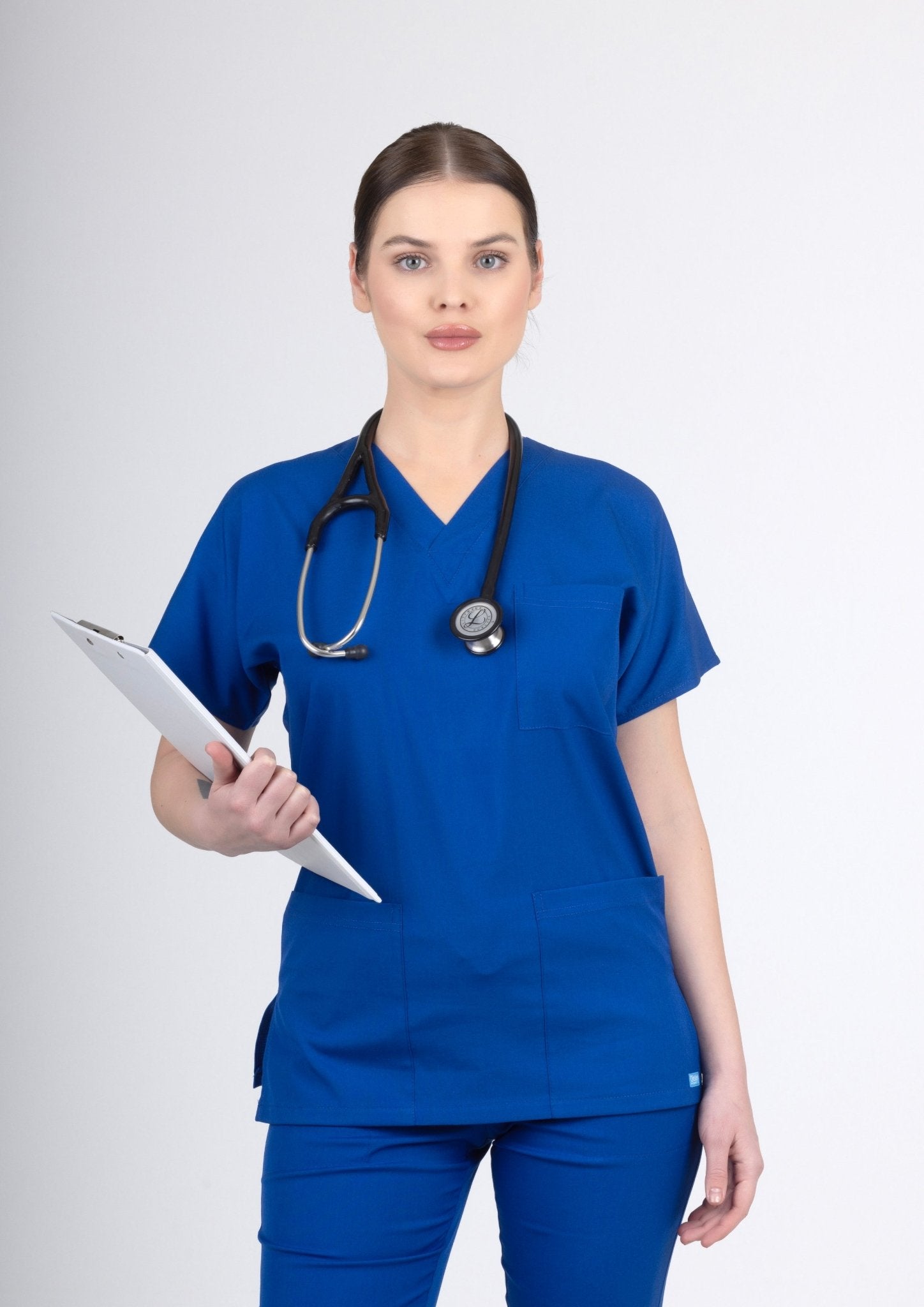 Klasik Premium - Saks Mavi (Tek Üst) - OksijenUniform