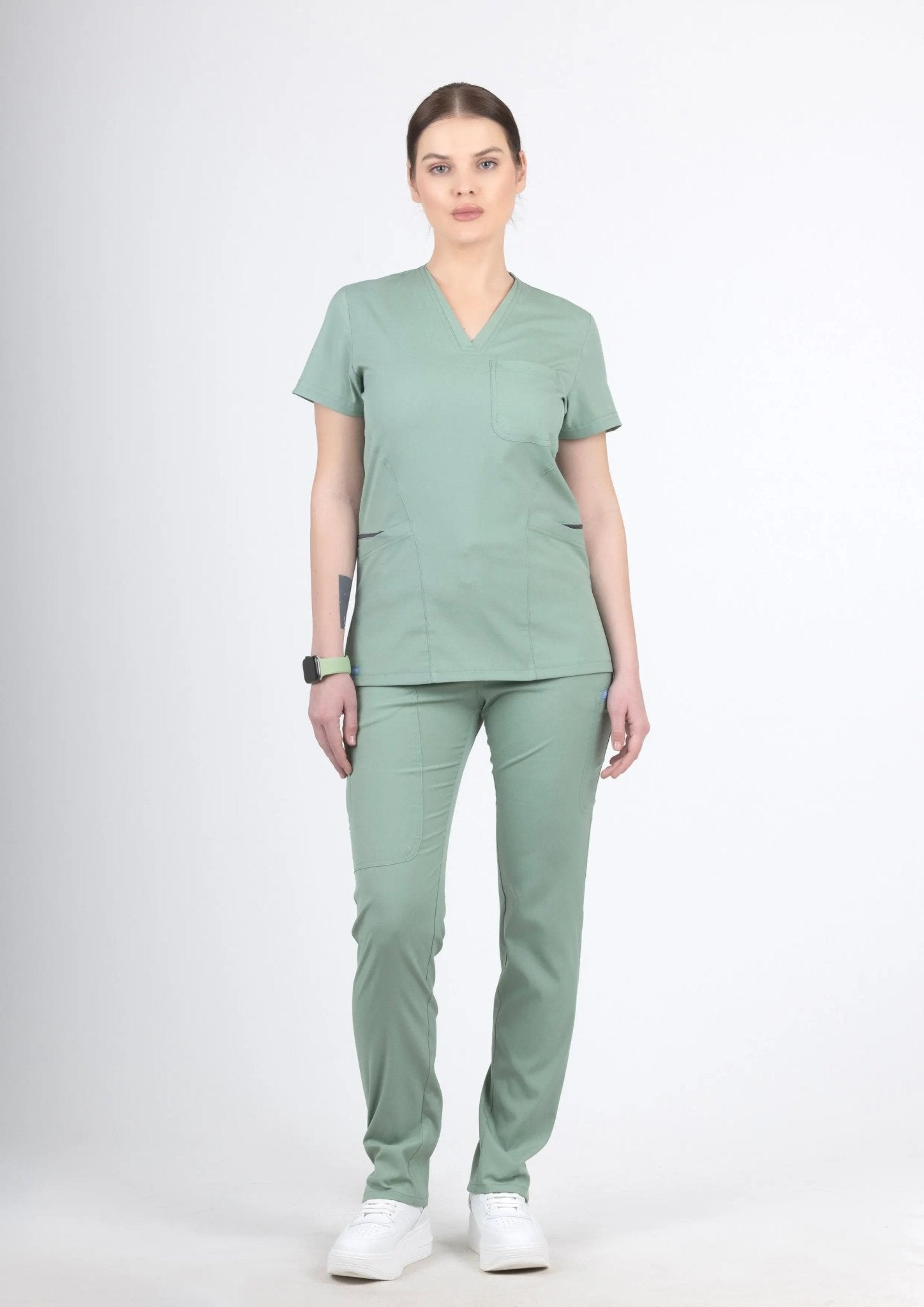 Lyna - Küf Yeşili (Takım) - OksijenUniform