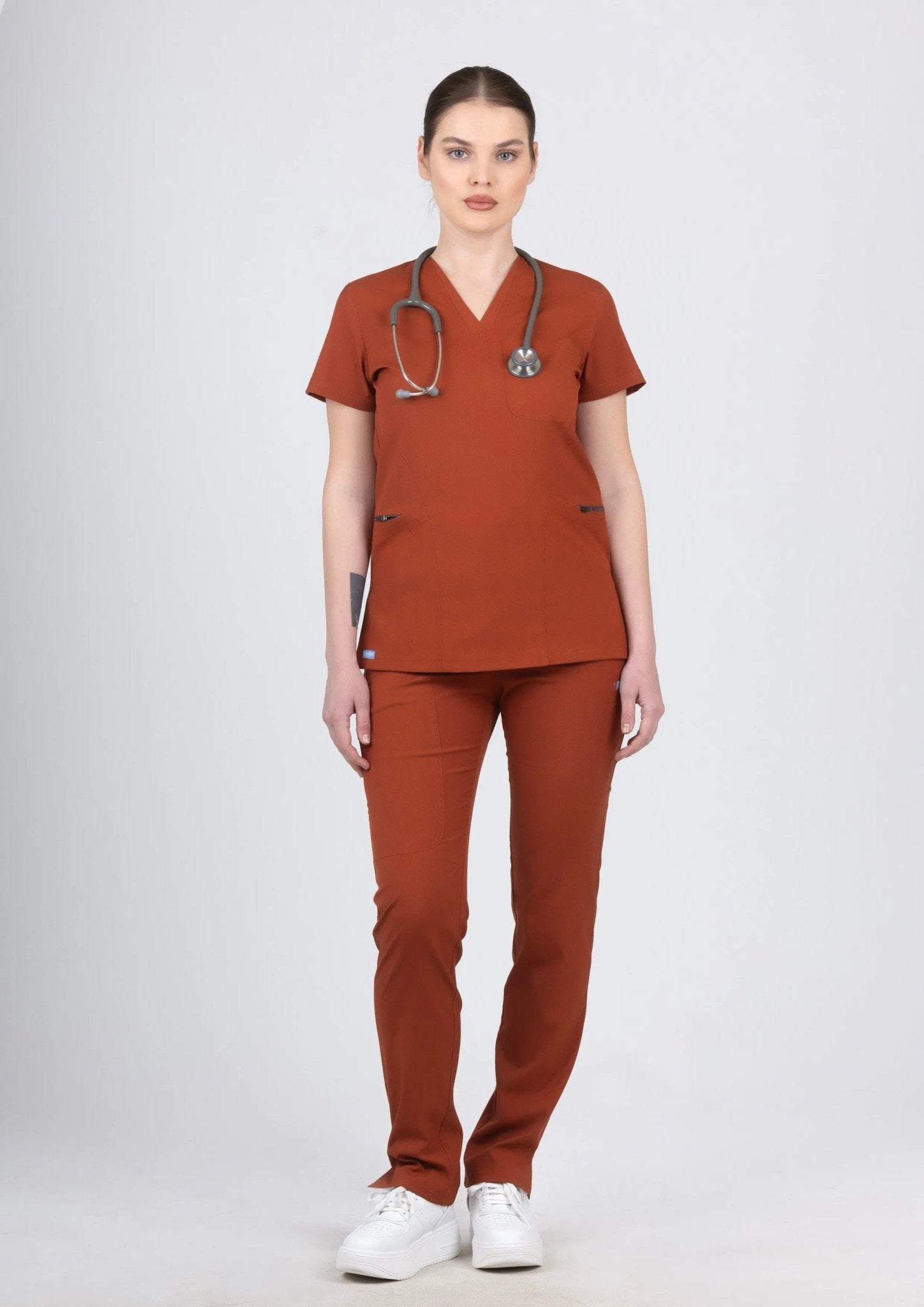 Lyna - Kiremit (Takım) - OksijenUniform