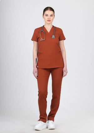 Lyna - Kiremit (Takım) - OksijenUniform