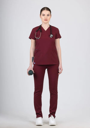 Lyna - Bordo (Takım) - OksijenUniform