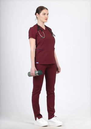 Lyna - Bordo (Takım) - OksijenUniform