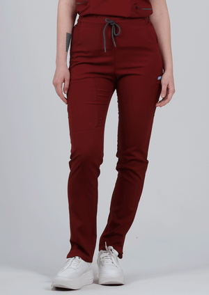 Lyna - Bordo (Tek Alt & Pantolon) - OksijenUniform