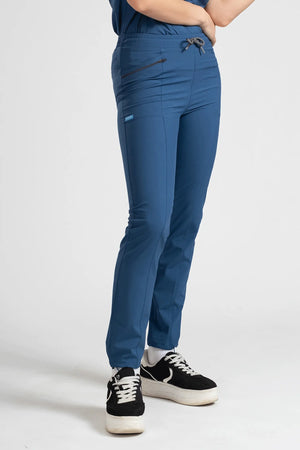 DuoStyle Jogger - İndigo (Tek Alt & Pantolon) - OksijenUniform