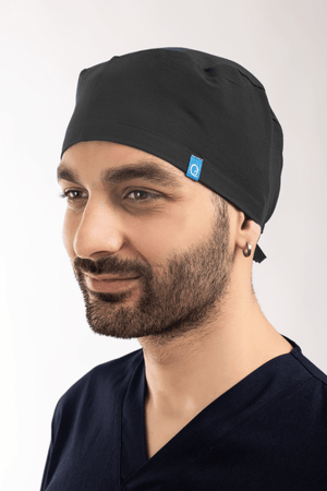 Antrasit Likralı Cerrahi Bone - OksijenUniform