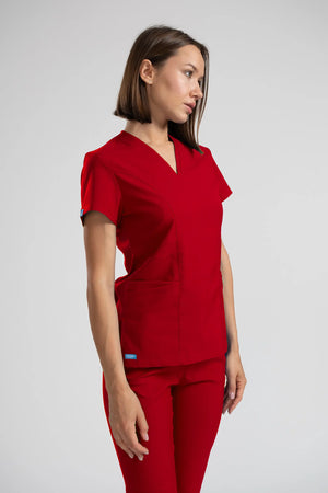 Citrine - Kırmızı (Tek Üst) - OksijenUniform