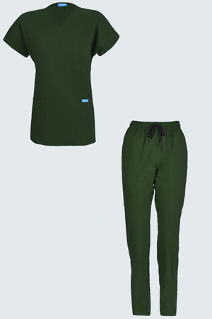 Klasik Premium - Avcı Yeşili (Unisex Takım) - OksijenUniform