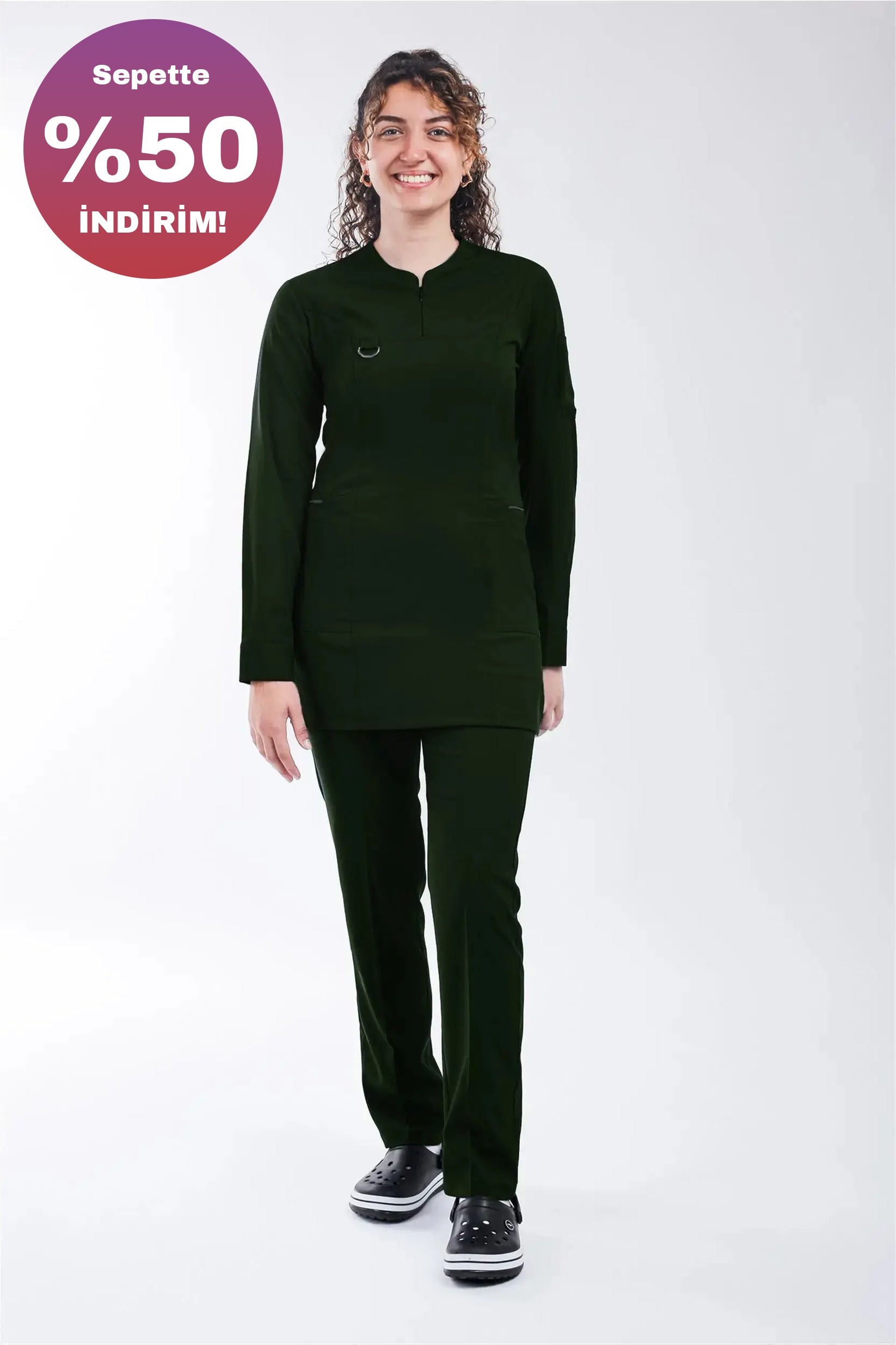 Emerald (Tesettür)- Avcı Yeşili (Takım)