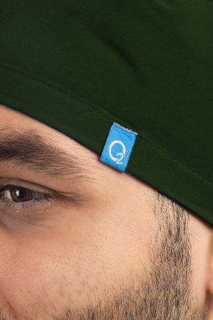 Avcı Yeşili Likralı Cerrahi Bone - OksijenUniform