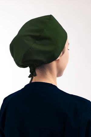 Avcı Yeşili Likralı Cerrahi Bone - OksijenUniform