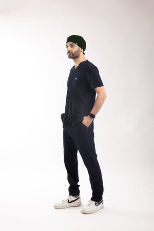 Avcı Yeşili Likralı Cerrahi Bone - OksijenUniform