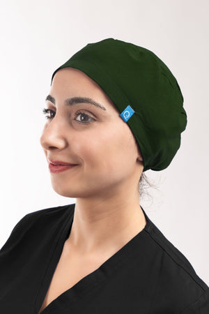 Avcı Yeşili Likralı Cerrahi Bone - OksijenUniform