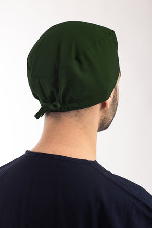 Avcı Yeşili Likralı Cerrahi Bone - OksijenUniform