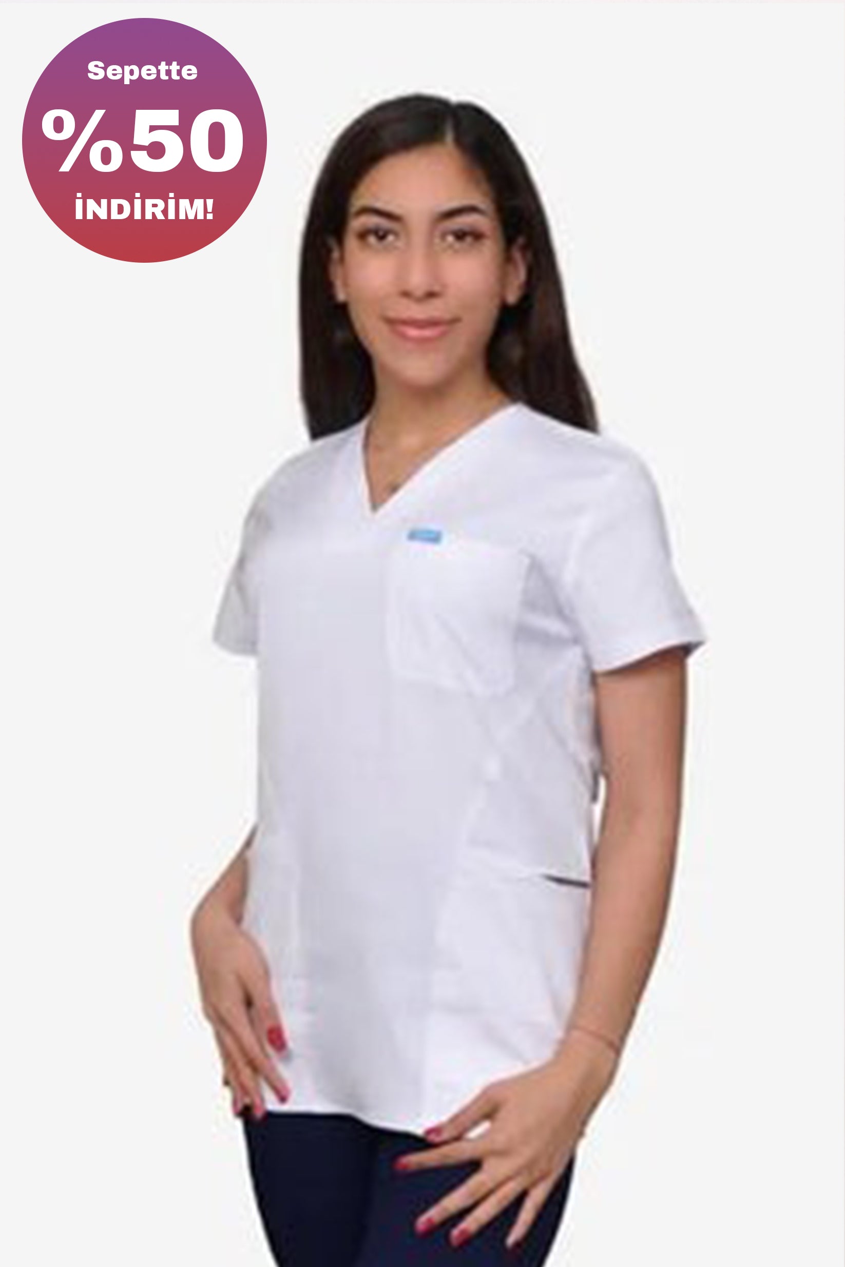 Safir - Beyaz (Tek Üst)