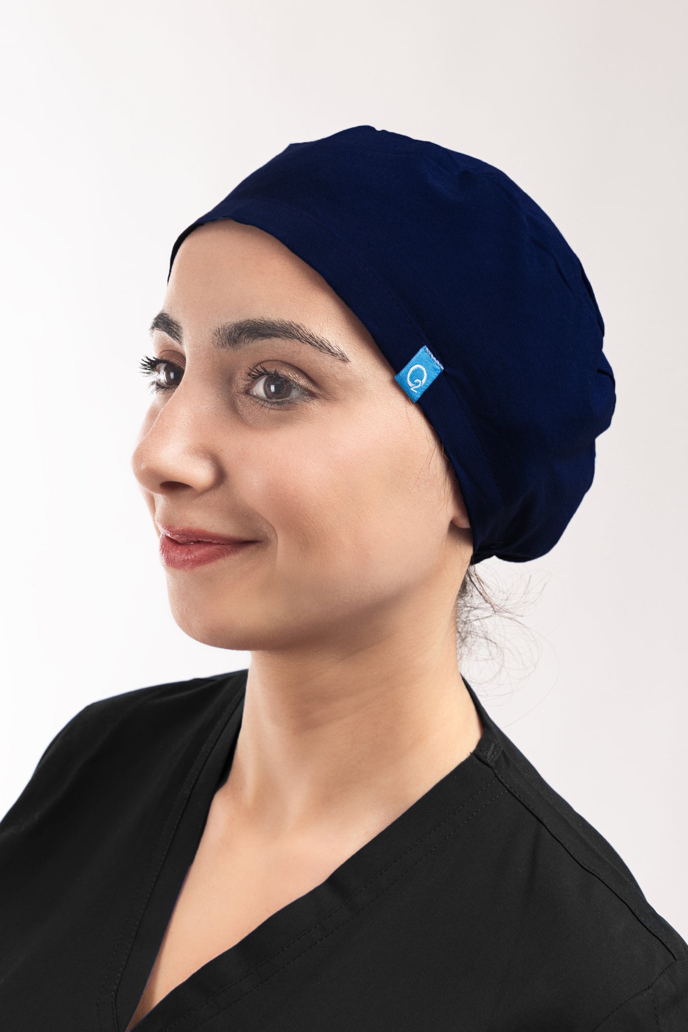 Lacivert Likralı Cerrahi Bone - OksijenUniform