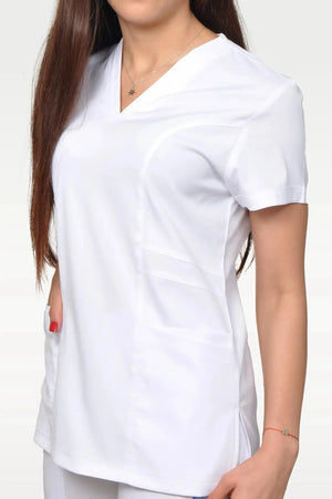 Citrine - Beyaz (Tek Üst) - OksijenUniform