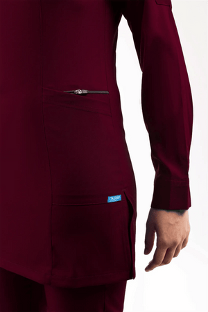 Emerald (Tesettür) - Bordo (Takım) - OksijenUniform