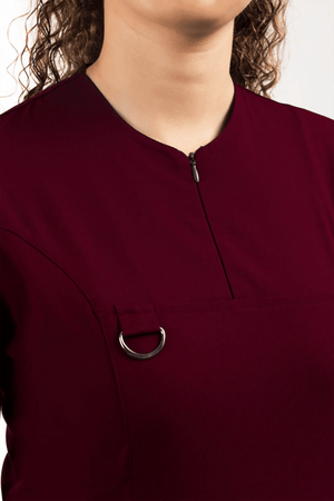 Emerald (Tesettür) - Bordo (Takım) - OksijenUniform