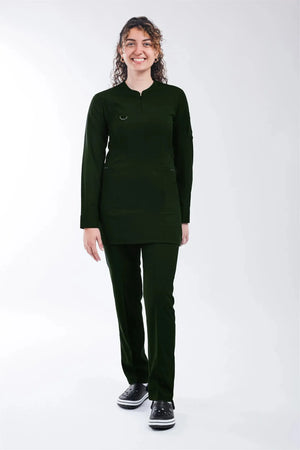 Emerald (Tesettür) - Avcı Yeşili (Tek Üst) - OksijenUniform