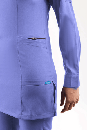 Emerald (Tesettür) - Fırtına Mavi (Tek Üst) - OksijenUniform