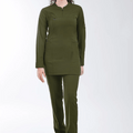 Emerald (Tesettür) - Haki (Takım) - OksijenUniform