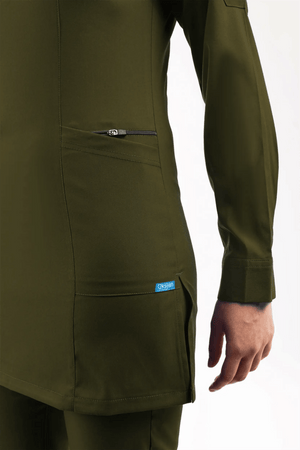 Emerald (Tesettür) - Haki (Takım) - OksijenUniform