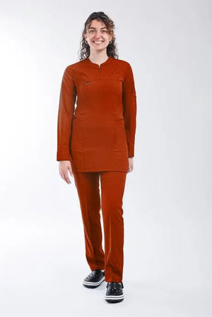 Emerald (Tesettür) - Kiremit (Takım) - OksijenUniform