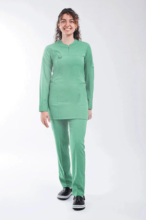 Emerald (Tesettür) - Küf Yeşili (Tek Üst) - OksijenUniform