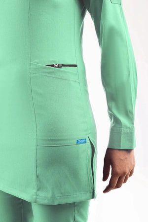 Emerald (Tesettür) - Küf Yeşili (Tek Üst) - OksijenUniform