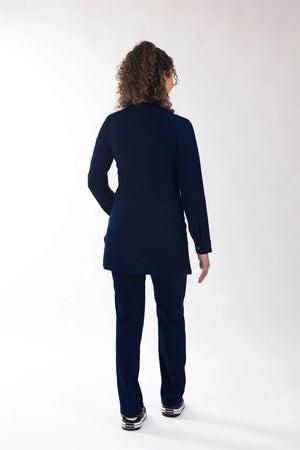 Emerald (Tesettür) - Lacivert (Takım) - OksijenUniform