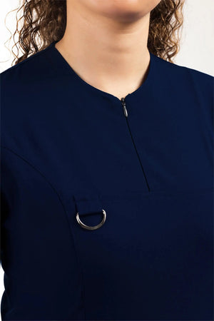 Emerald (Tesettür) - Lacivert (Takım) - OksijenUniform