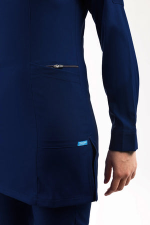 Emerald (Tesettür) - Petrol Lacivert (Takım) - OksijenUniform