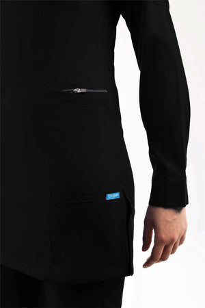 Emerald (Tesettür) - Siyah (Takım) - OksijenUniform