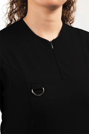 Emerald (Tesettür) - Siyah (Takım) - OksijenUniform