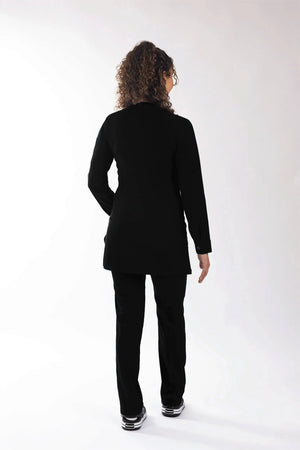 Emerald (Tesettür) - Siyah (Takım) - OksijenUniform