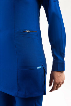 Emerald (Tesettür) - Saks Mavi (Takım) - OksijenUniform