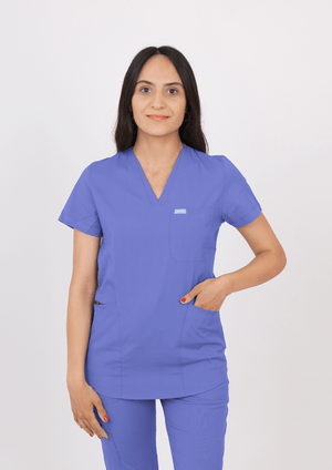 Safir - Fırtına Mavi (Tek Üst) - OksijenUniform