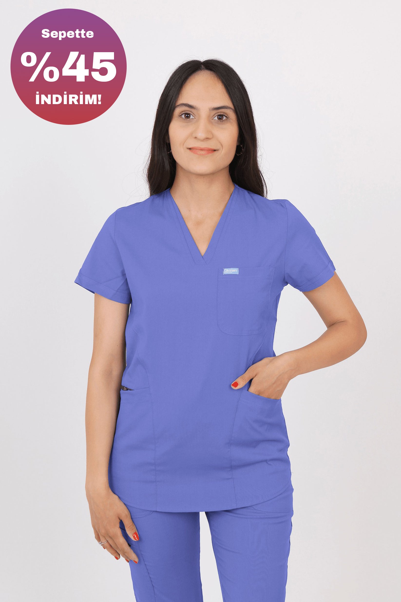 Safir - Fırtına Mavi (Tek Üst)