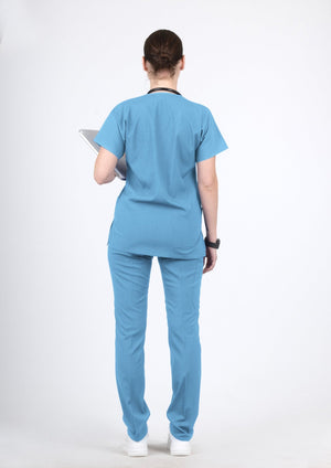 Klasik OksiFlex - Gökyüzü Mavi - (Unisex Takım) - OksijenUniform