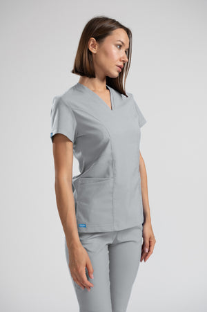 Citrine - Gümüş Gri (Tek Üst) - OksijenUniform