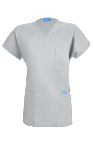 Klasik Premium - Gümüş Gri (Tek Üst) - OksijenUniform