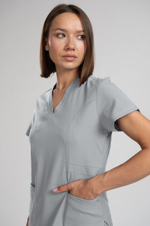 Citrine - Gümüş Gri (Tek Üst) - OksijenUniform