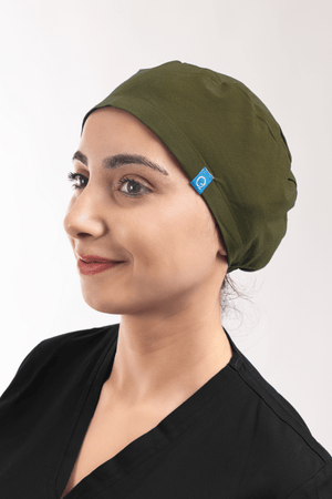 Haki Likralı Cerrahi Bone - OksijenUniform