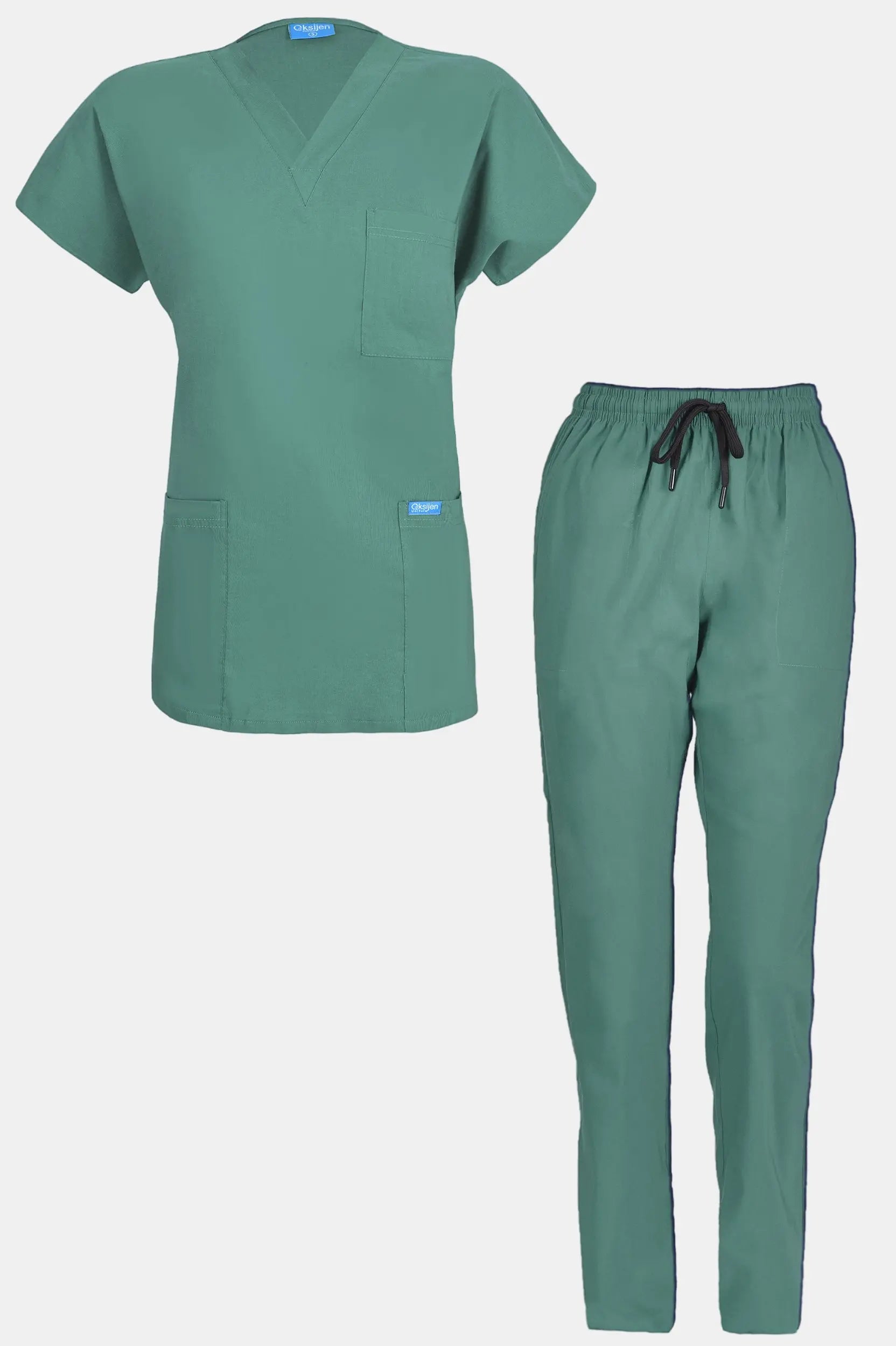 Klasik Premium - Petrol Yeşili (Unisex Takım) - OksijenUniform