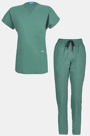 Klasik Premium - Petrol Yeşili (Unisex Takım) - OksijenUniform