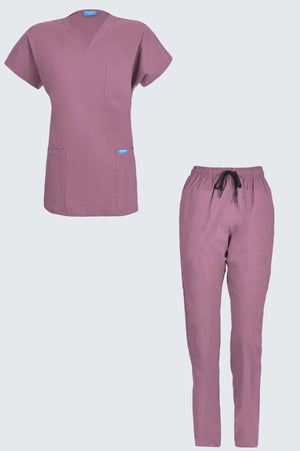 Klasik Premium - Pudra (Unisex Takım) - OksijenUniform